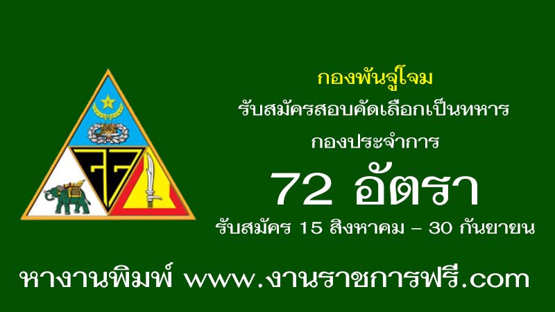กองพันจู่โจม 72 อัตรา