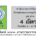 สำนักงานการวิจัยแห่งชาติ 4 อัตรา