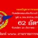 กองบัญชาการกองทัพไทย 62 อัตรา